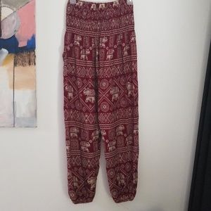 High Waist Harem Pants